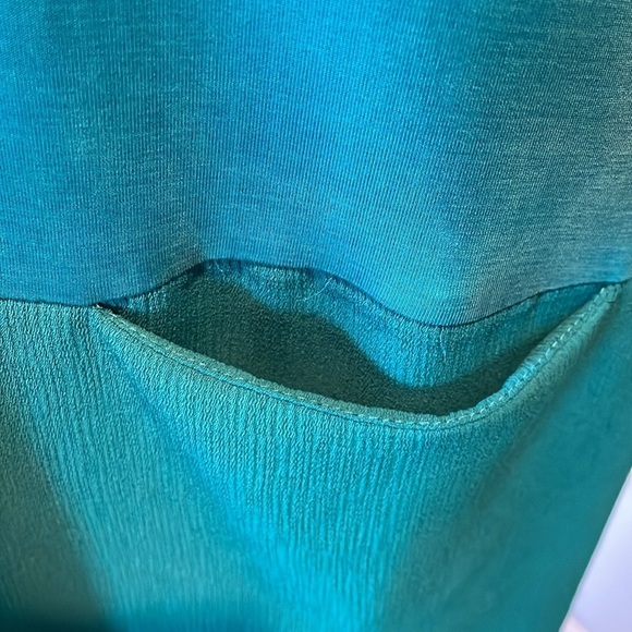 Dolan at Anthropologie Dress Mini Shift Cut Women Size S Green Blue NWT - Picture 8 of 13